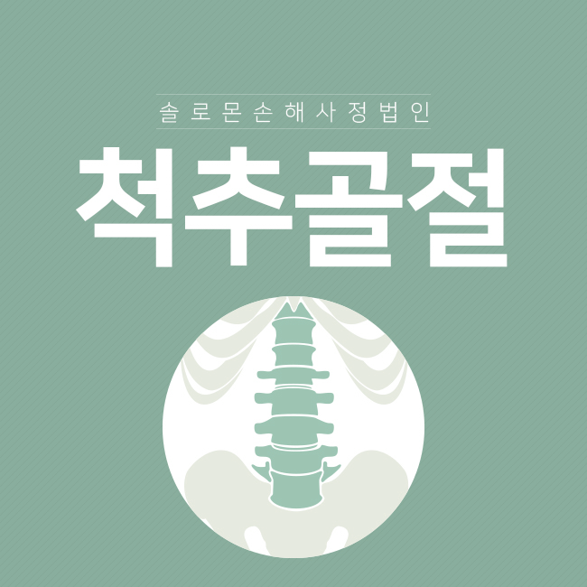 [후유장해] 천추 및 미추골절 필수검토!