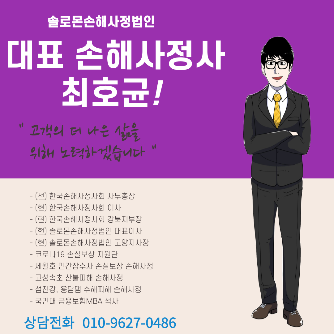 [일산손해사정사] 교통사고 사망 중상해 손해액산정