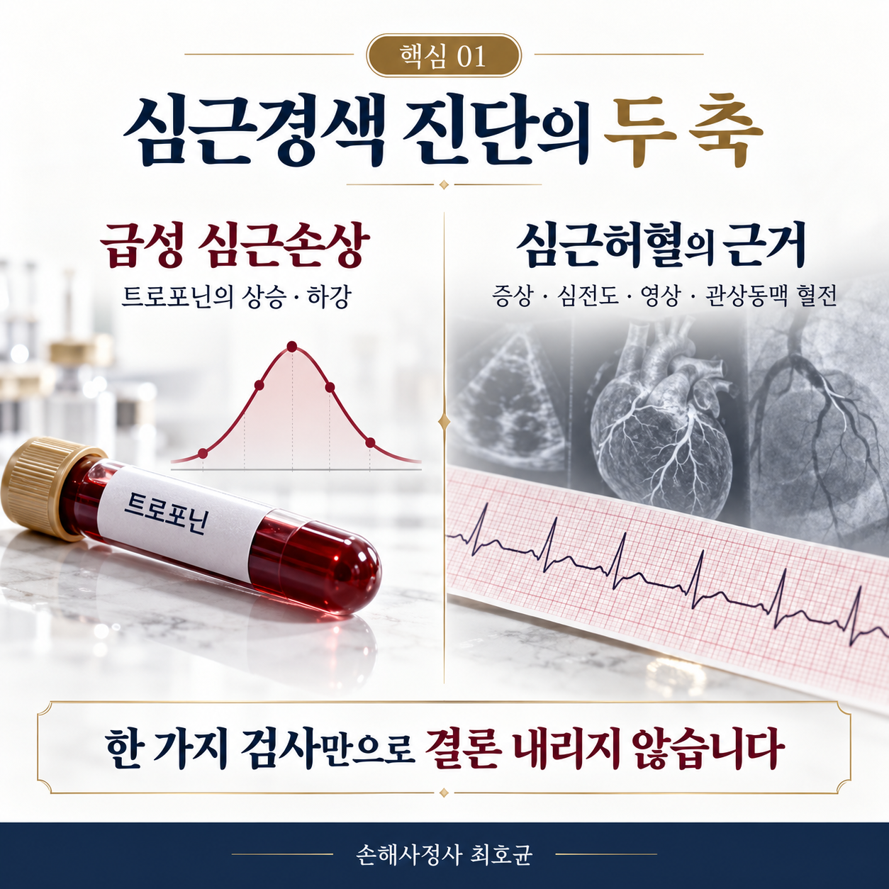 급성심근경색 추정 진단비 인정되기 위한 핵심포인트는