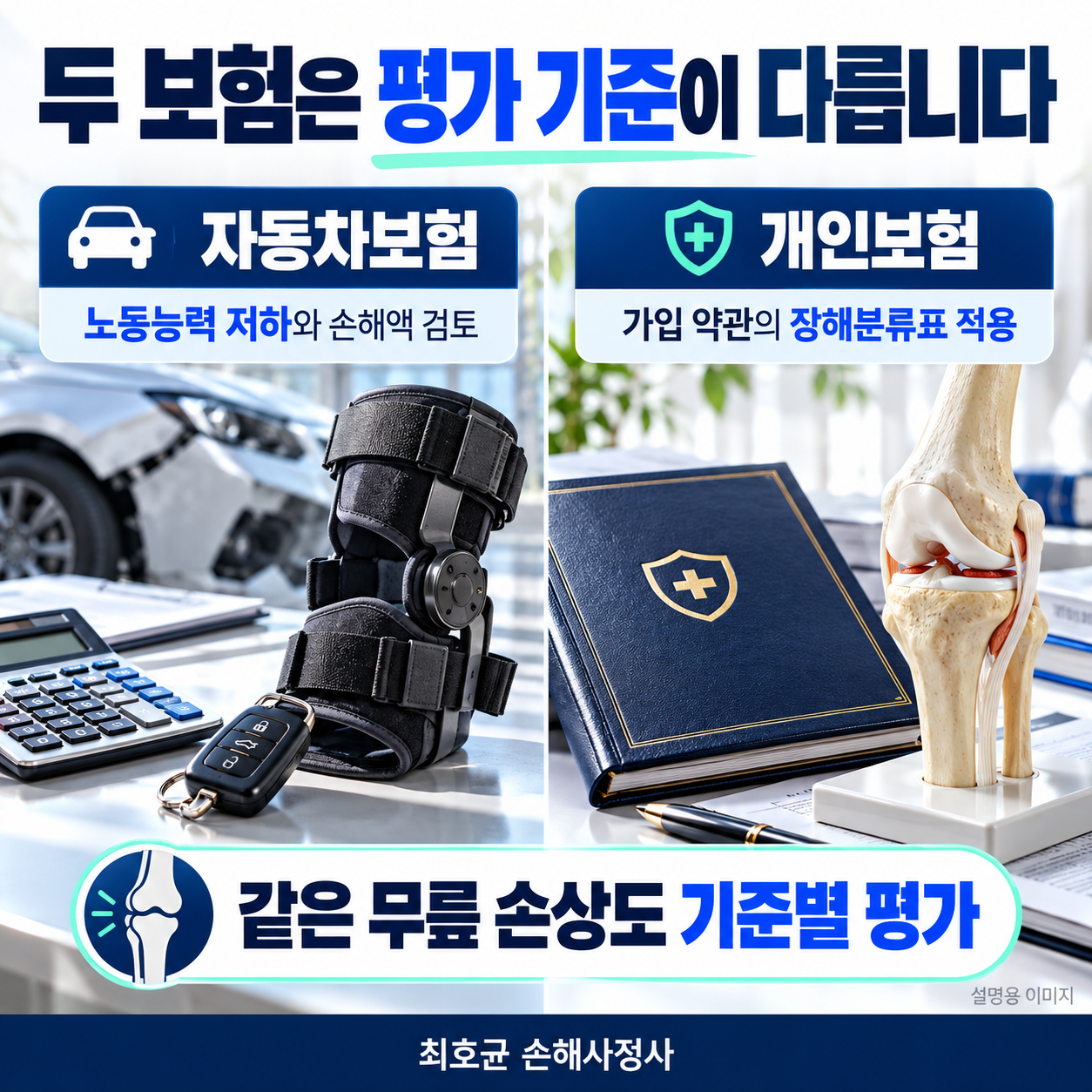교통사고 경골고평부골절 후유장해, 무릎 기능과 손해액을 따져야 하는 이유